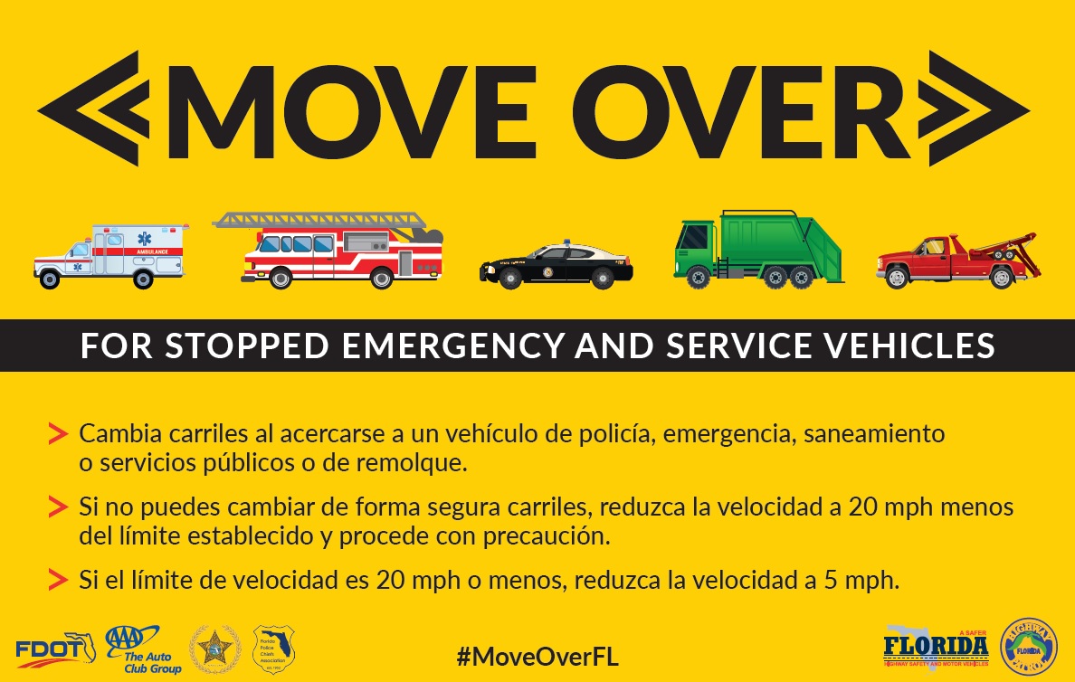 2017 Move Over Information - Spanish