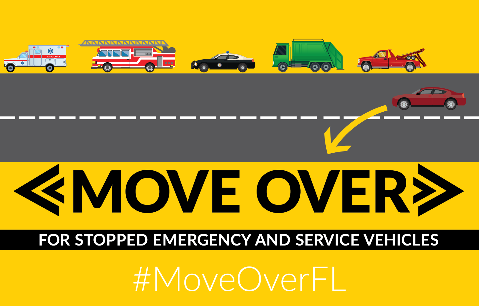 Move Over - Emergency & Service Vehicles