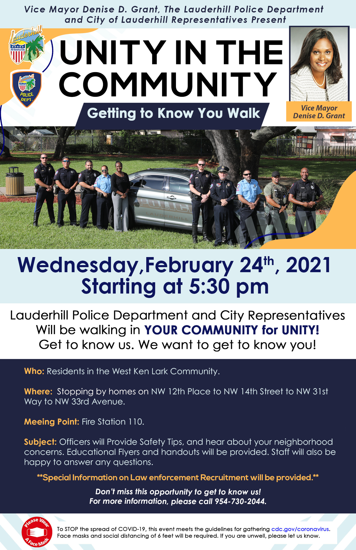 Unity In the Community - 2-24-21 - Flyer