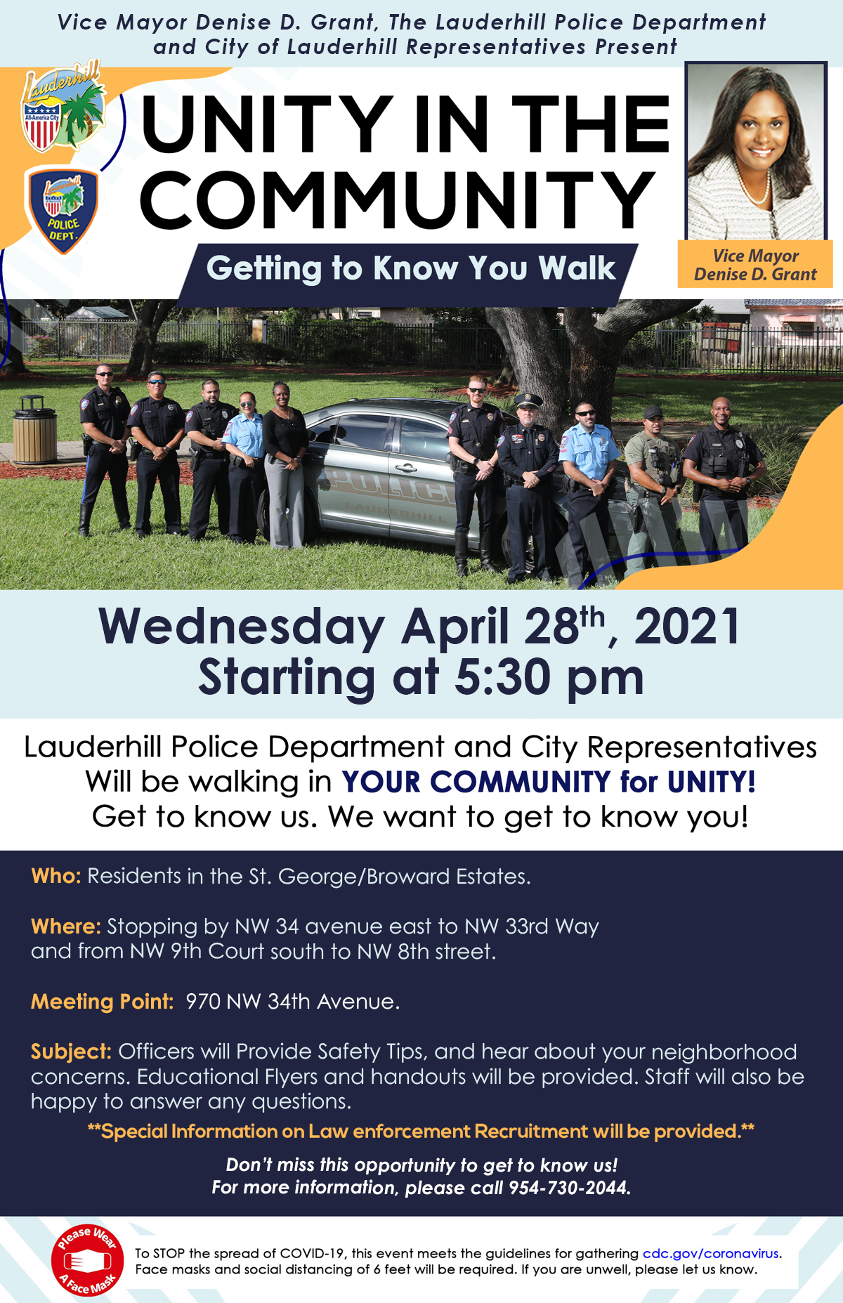 Unity In the Community - 4-28-21 - Flyer