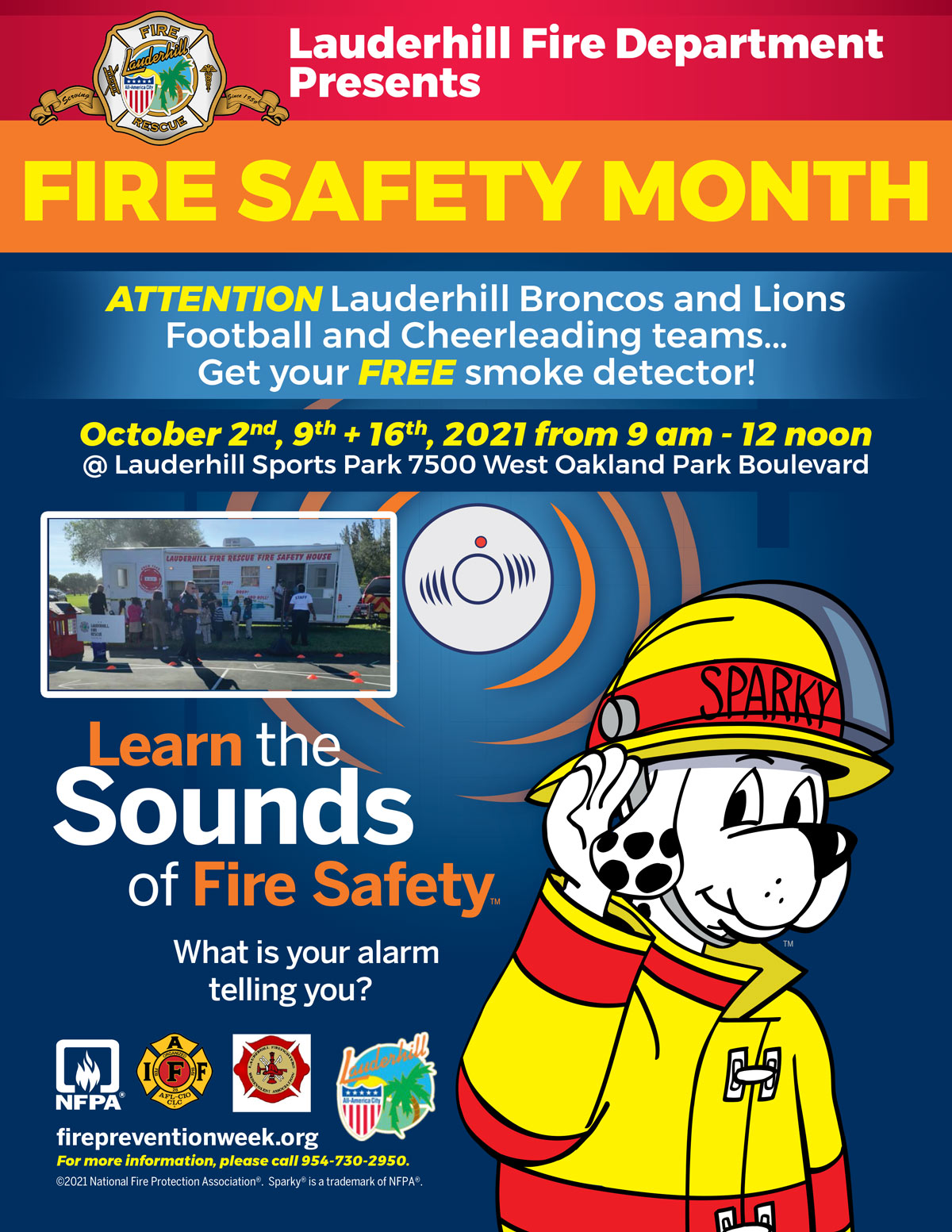 10-21 - Fire Safety Month - Flyer