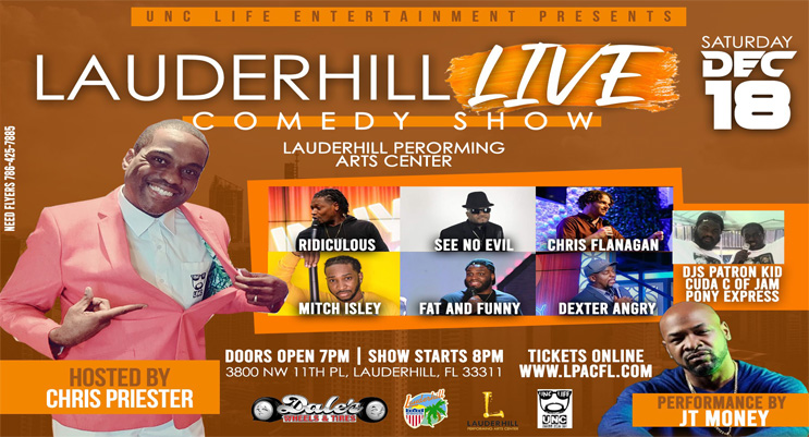 Lauderhill LIVE - Slider