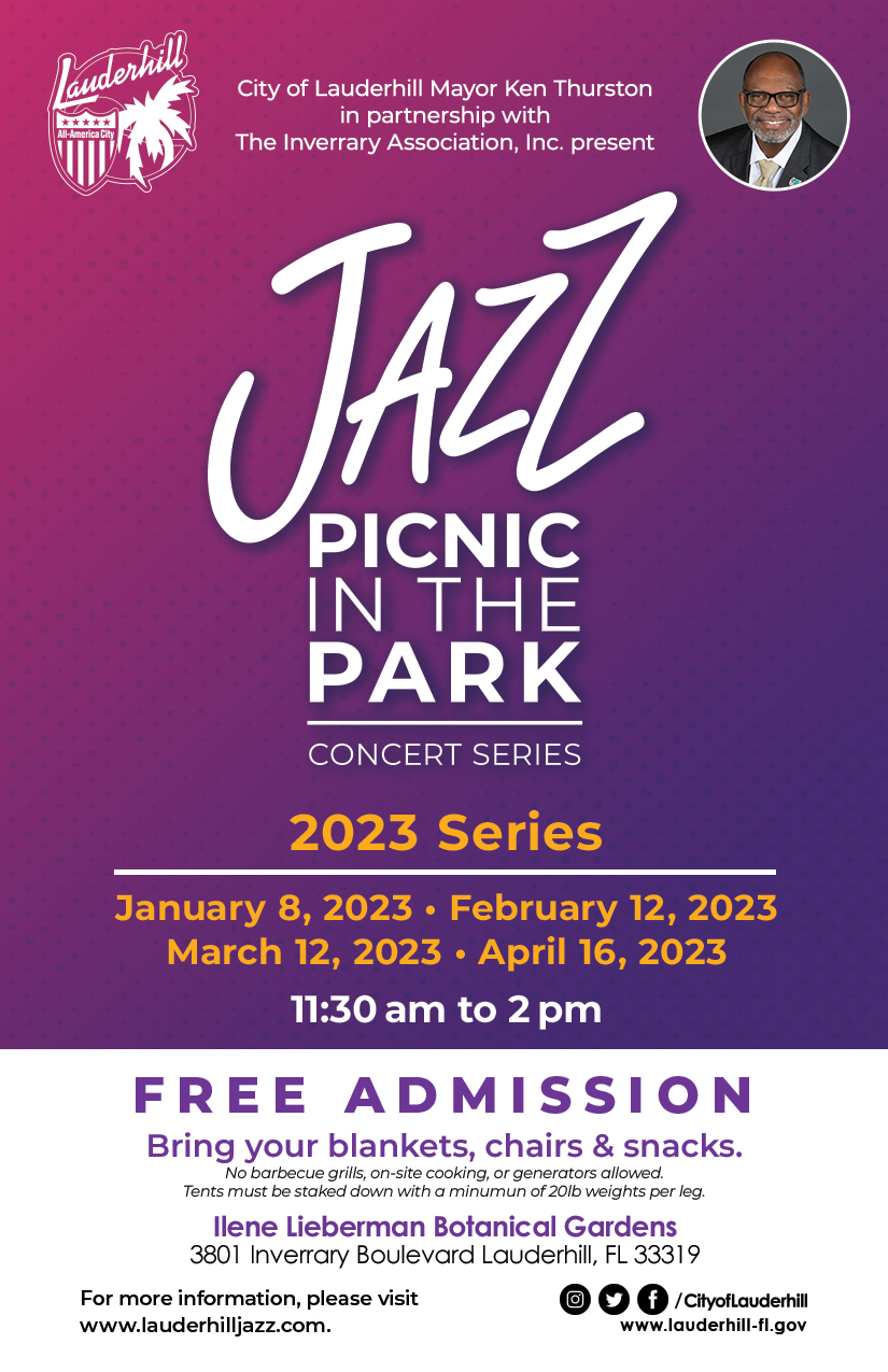 Jazz Picnic in the Park City of Lauderhill