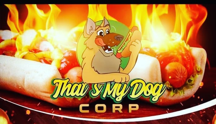 Food truck logo for That's My Dog