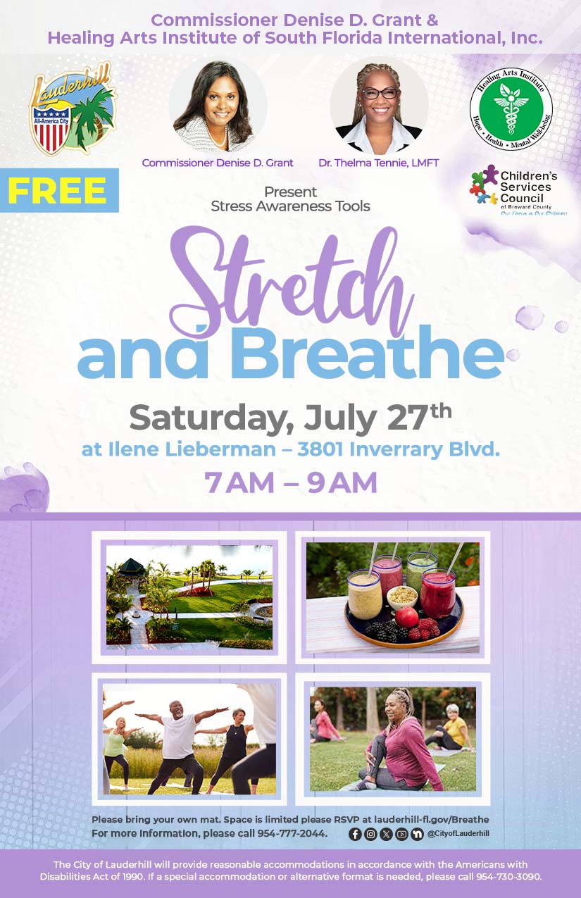 Stretch & Breathe - Saturday, July 27, 2024