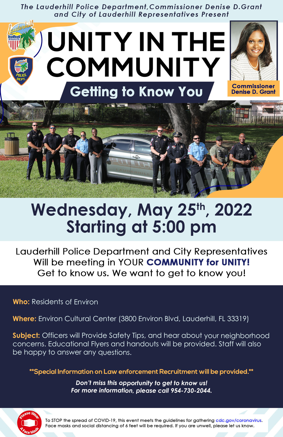 Unity In the Community - 5-25-22 - Flyer