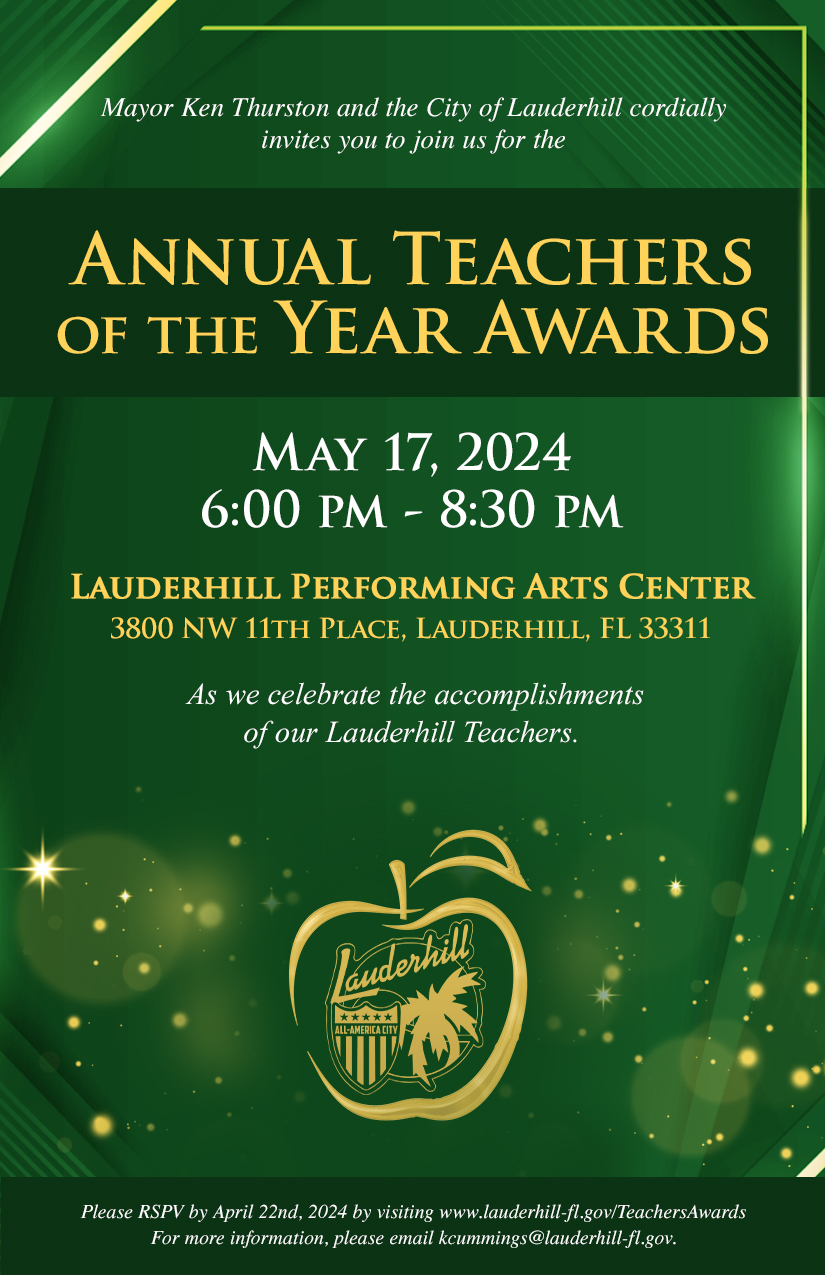 2023 Teacher Appreciation Day - Flyer