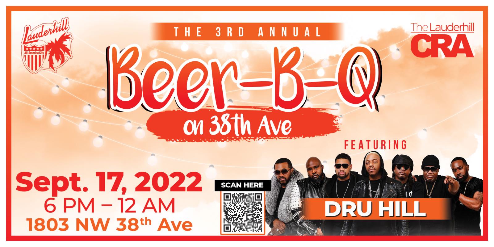 Lauderhill CRA Beer B Q 2022 Flyer Crop