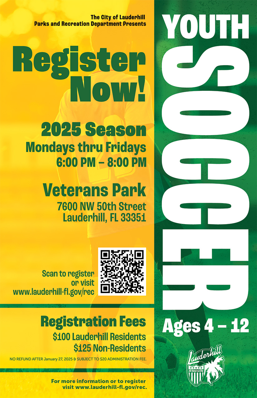 2025 Recreation Soccer - Flyer