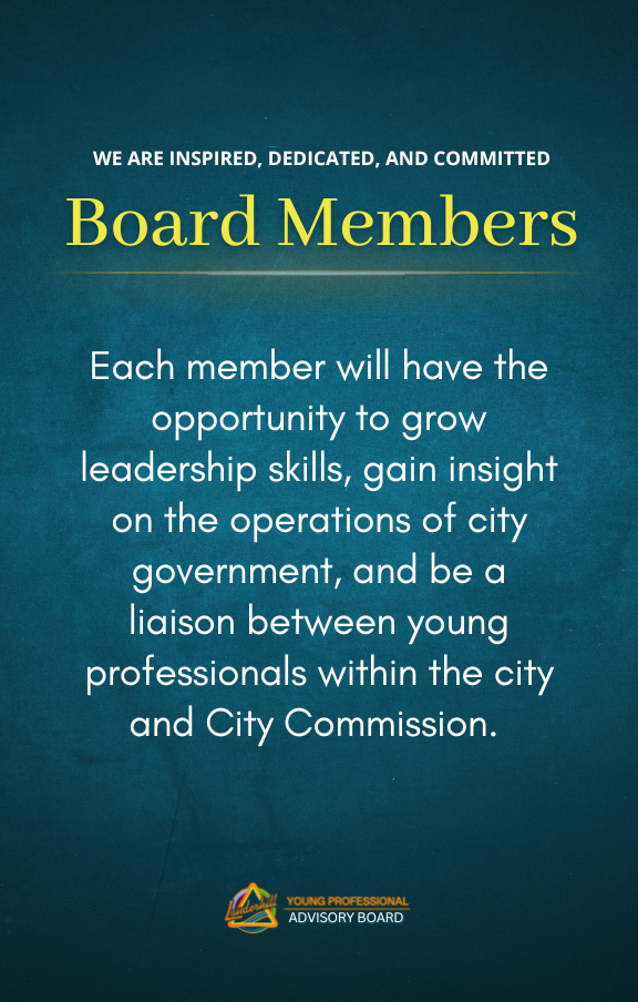 Young Professional Advisory Board - Button - Board Members