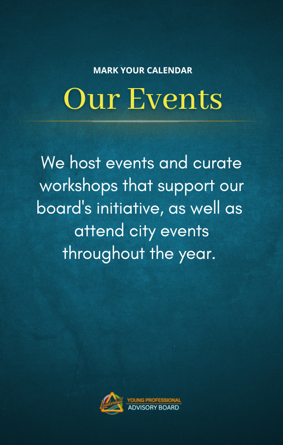 Young Professional Advisory Board - Button - Our Events