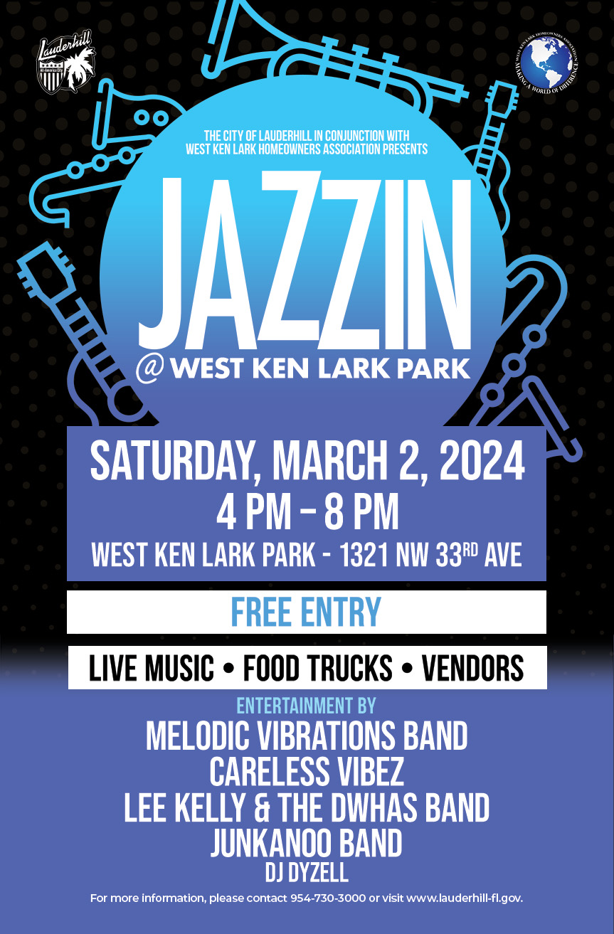 Jazzin at West Ken Lark - Saturday, March 2, 2024