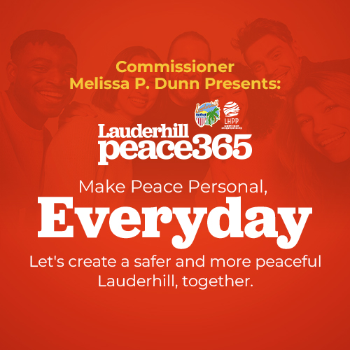 Lauderhill Peace365 Make Peace personal everyday