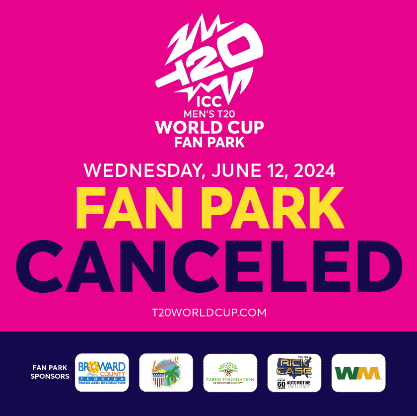 Fan Park Cancelled 