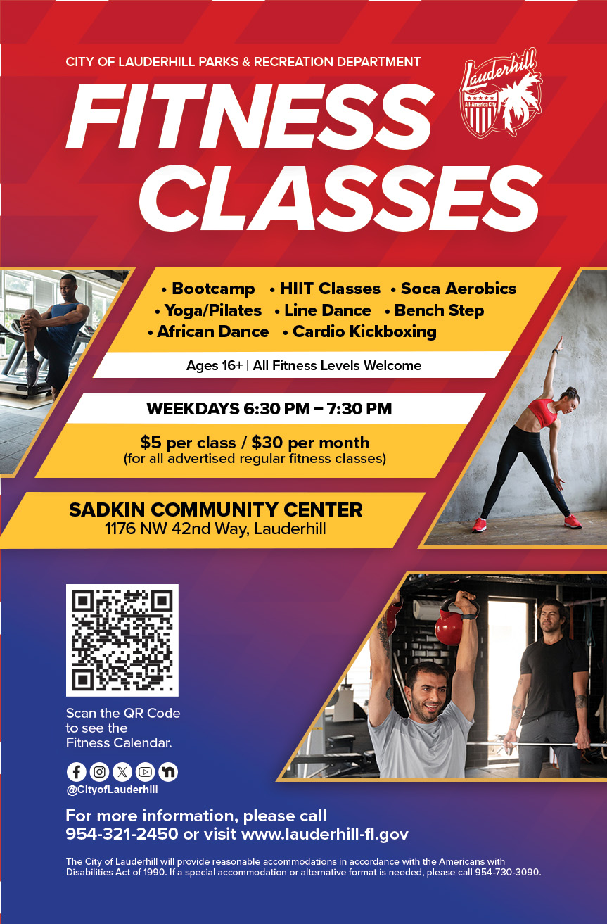 Fitness Classes at Sadkin Community Center