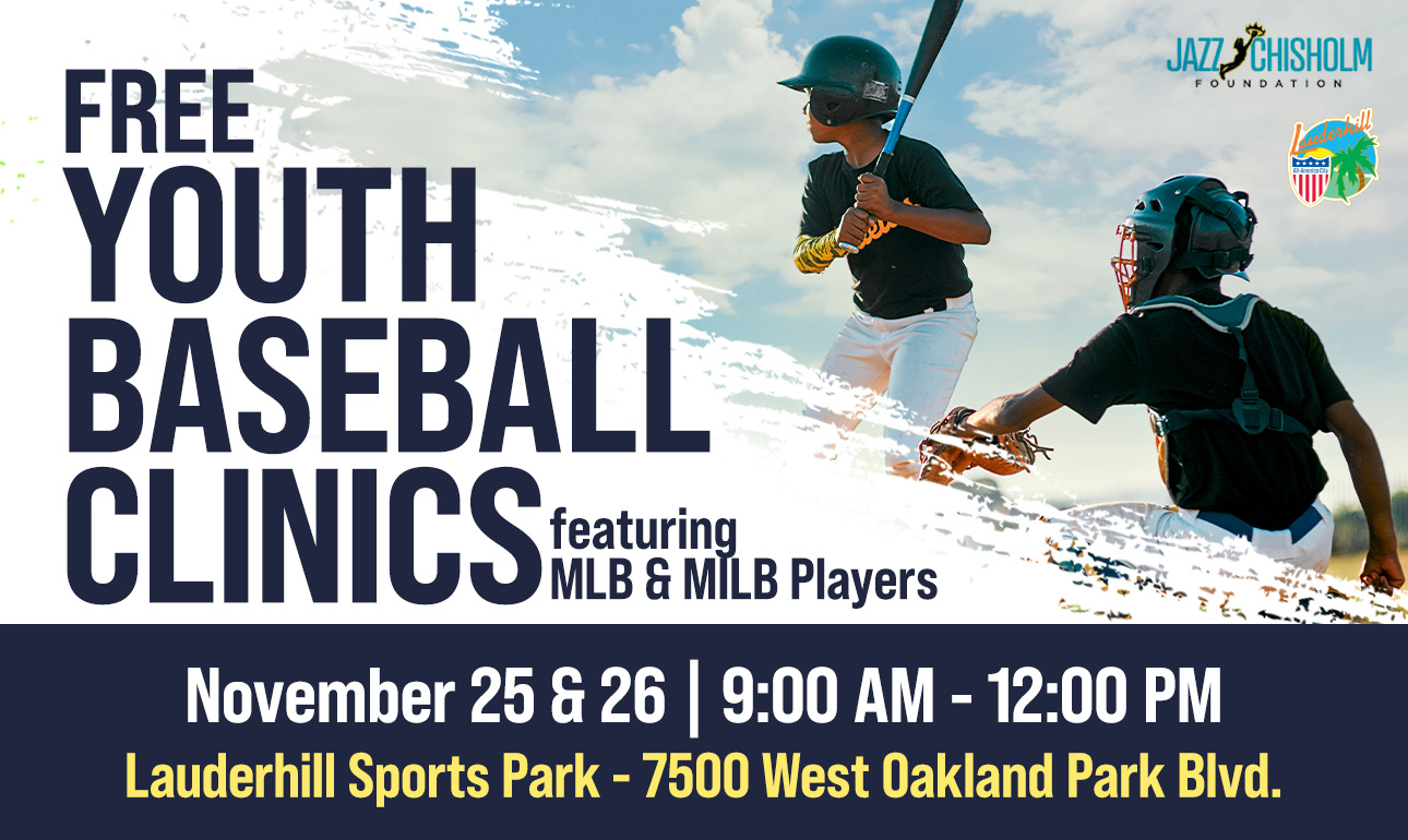 Youth Baseball Clinic - November 25 & 26, 2024